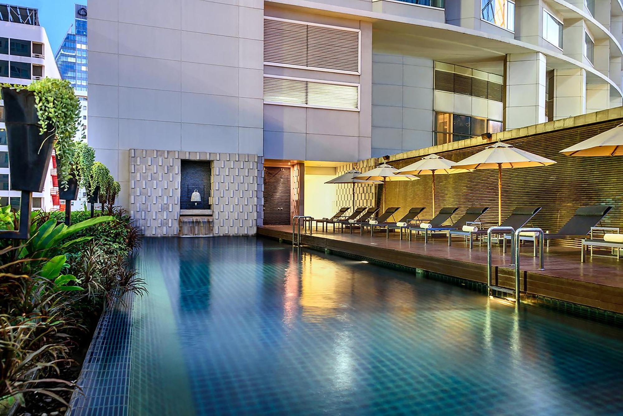 Hotel Hilton Bangkok Grande Asoke Exteriér fotografie